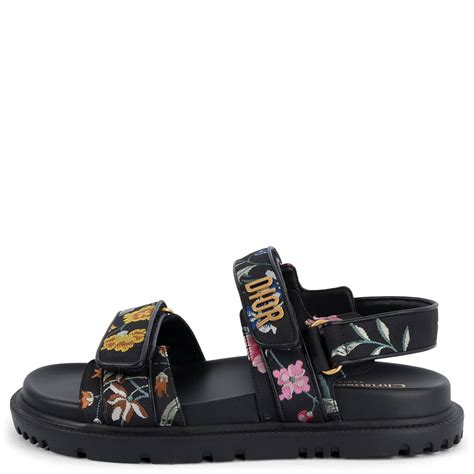 dior floral crocs|christian Dior sandals for men.